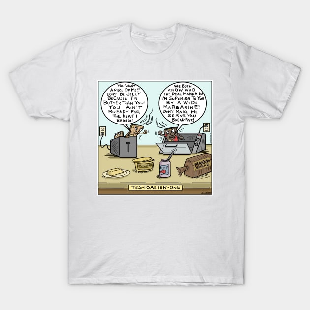 Tes-toaster-one T-Shirt by Nick Navatta